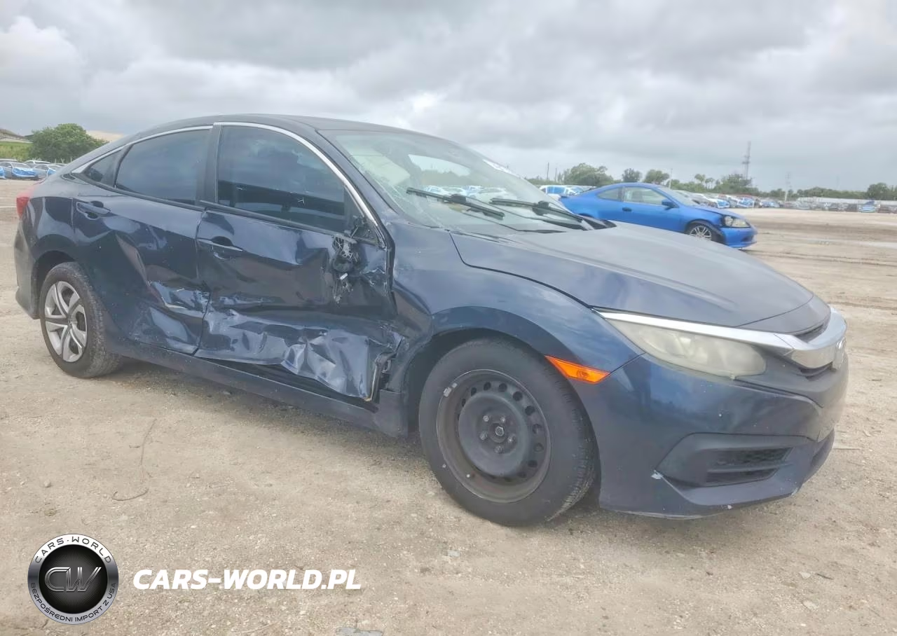 2016 Honda Civic Lx VIN:19XFC2F5XGE002744 - 4