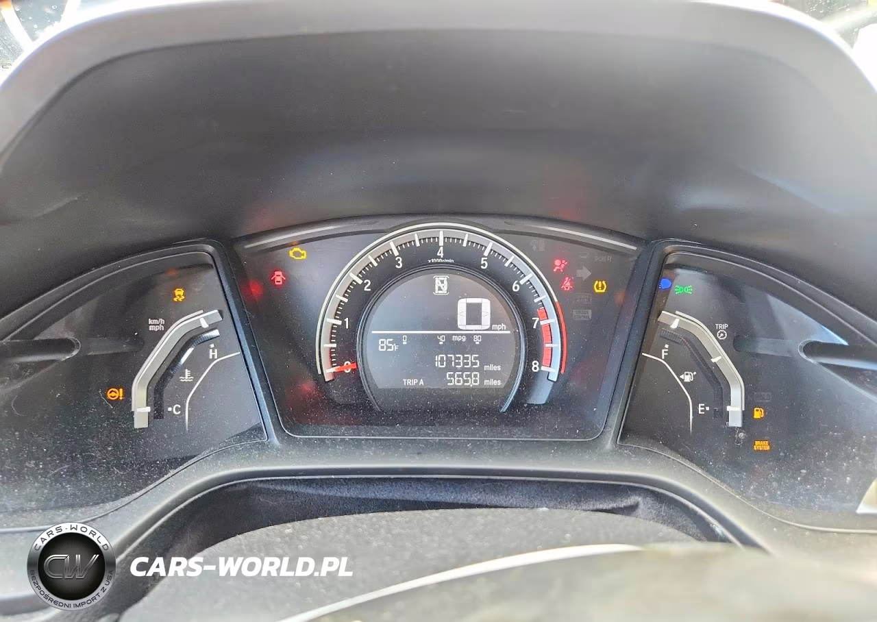 2016 Honda Civic Lx VIN:19XFC2F5XGE002744 - 9