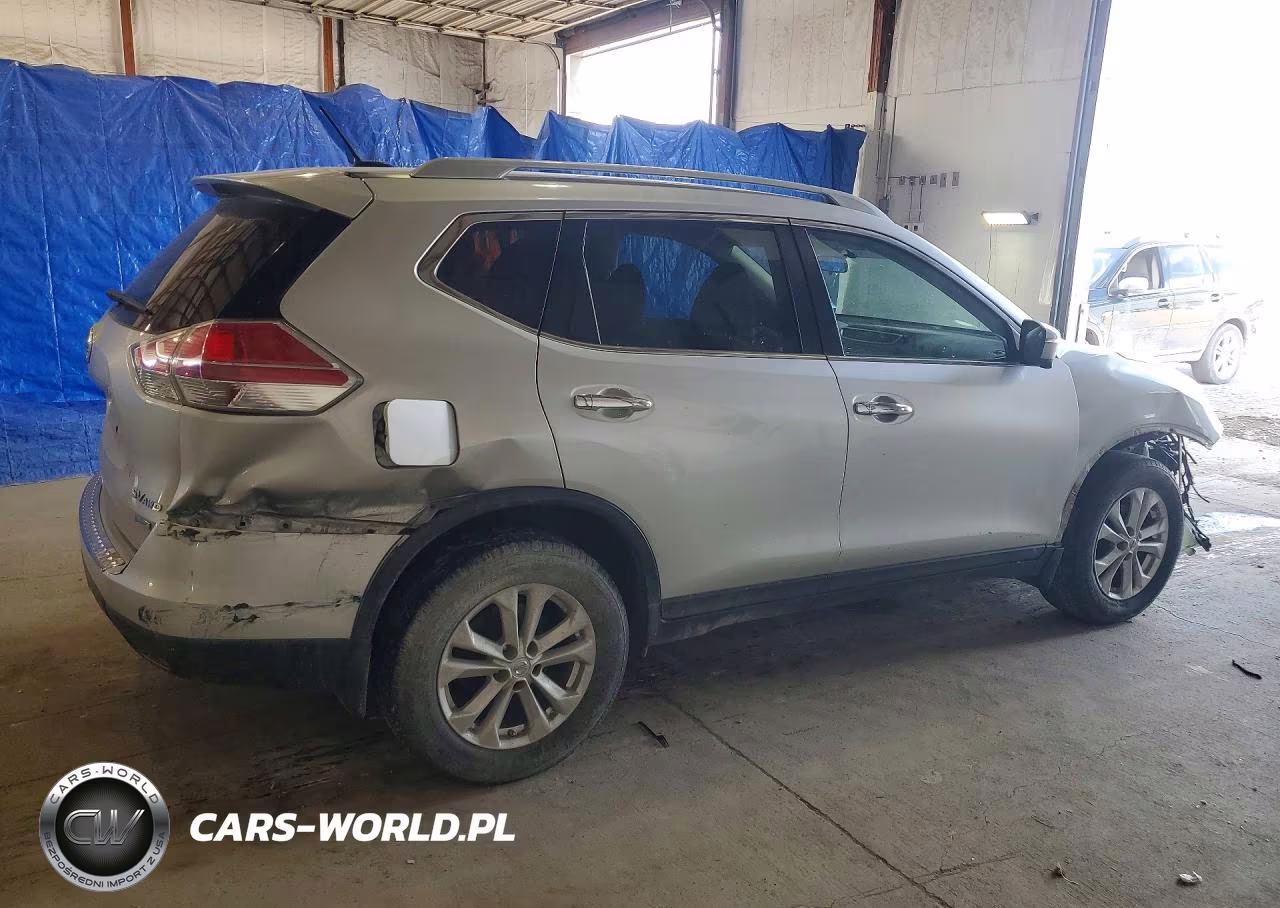 2014 Nissan Rogue Sv VIN:5N1AT2MVXEC783908 - 3