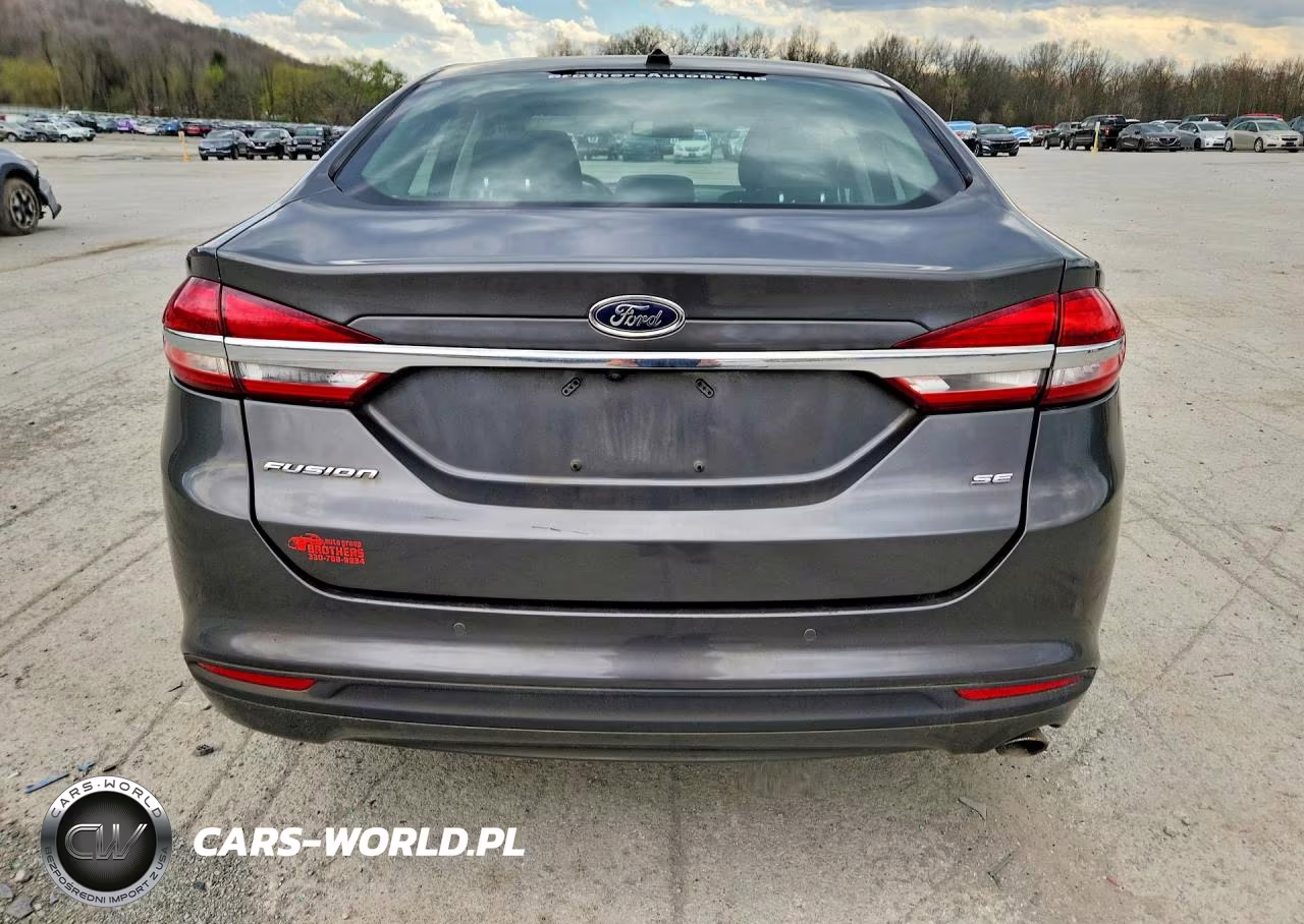 2017 Ford Fusion Se VIN:3FA6P0H71HR374965 - 6