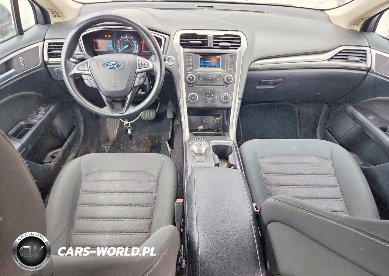 2017 Ford Fusion Se VIN:3FA6P0H71HR374965 - 8