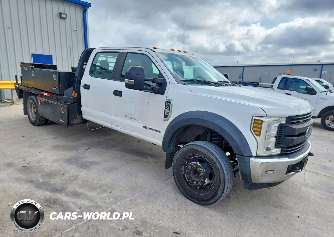 2019 Ford F450 Super Duty Flatbed Truck VIN:1FD0W4GTXKEF03493 - 4
