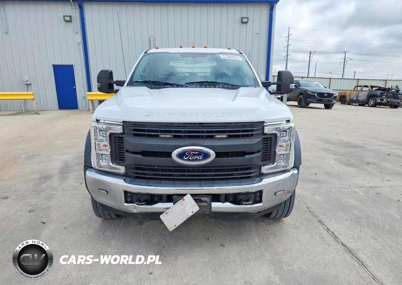 2019 Ford F450 Super Duty Flatbed Truck VIN:1FD0W4GTXKEF03493 - 5