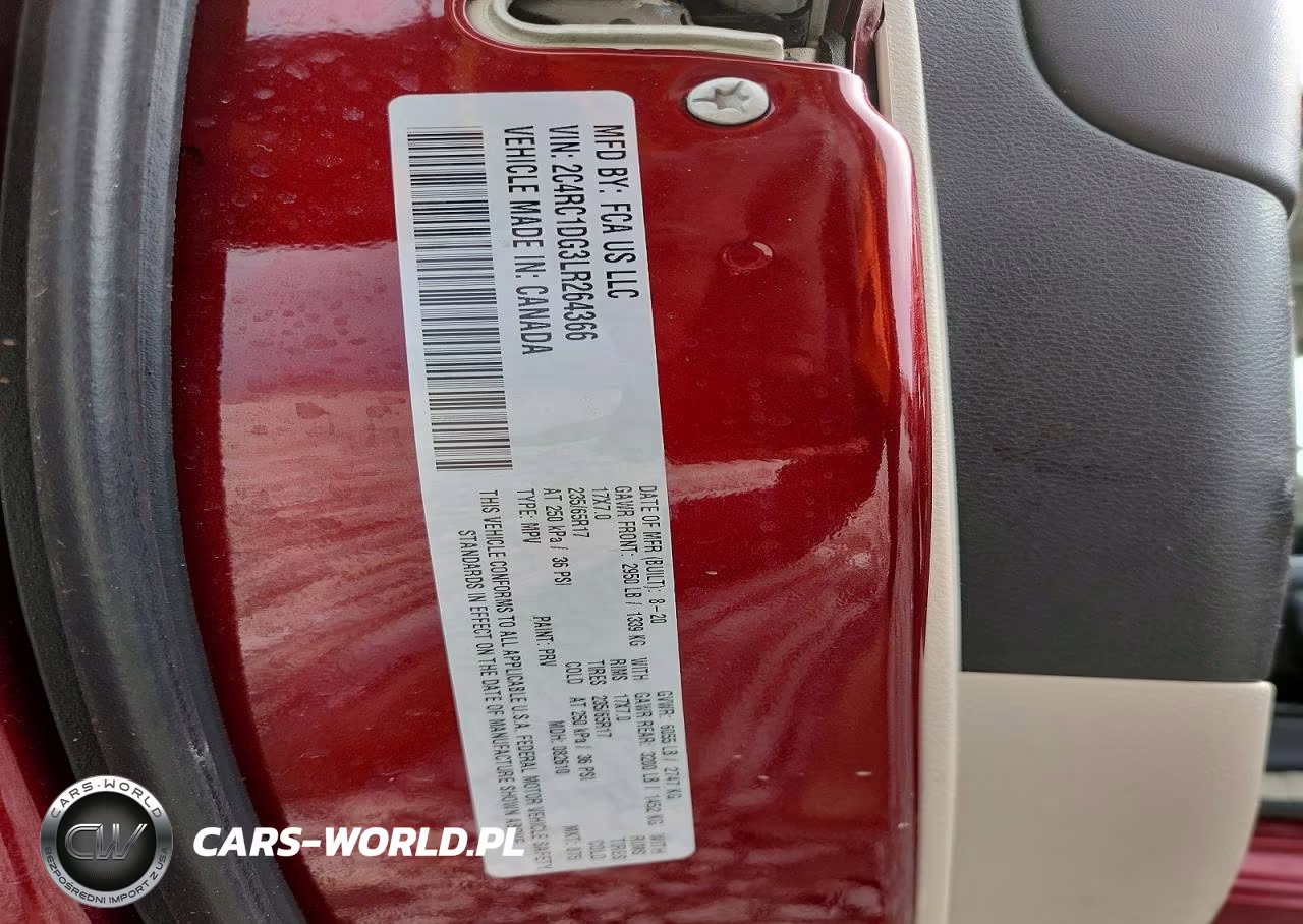 2020 Chrysler Voyager Lxi VIN:2C4RC1DG3LR264366 - 14