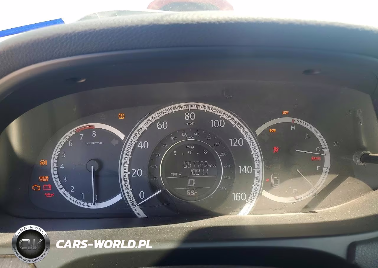 2013 Honda Accord Exl VIN:1HGCR2F8XDA030894 - 9