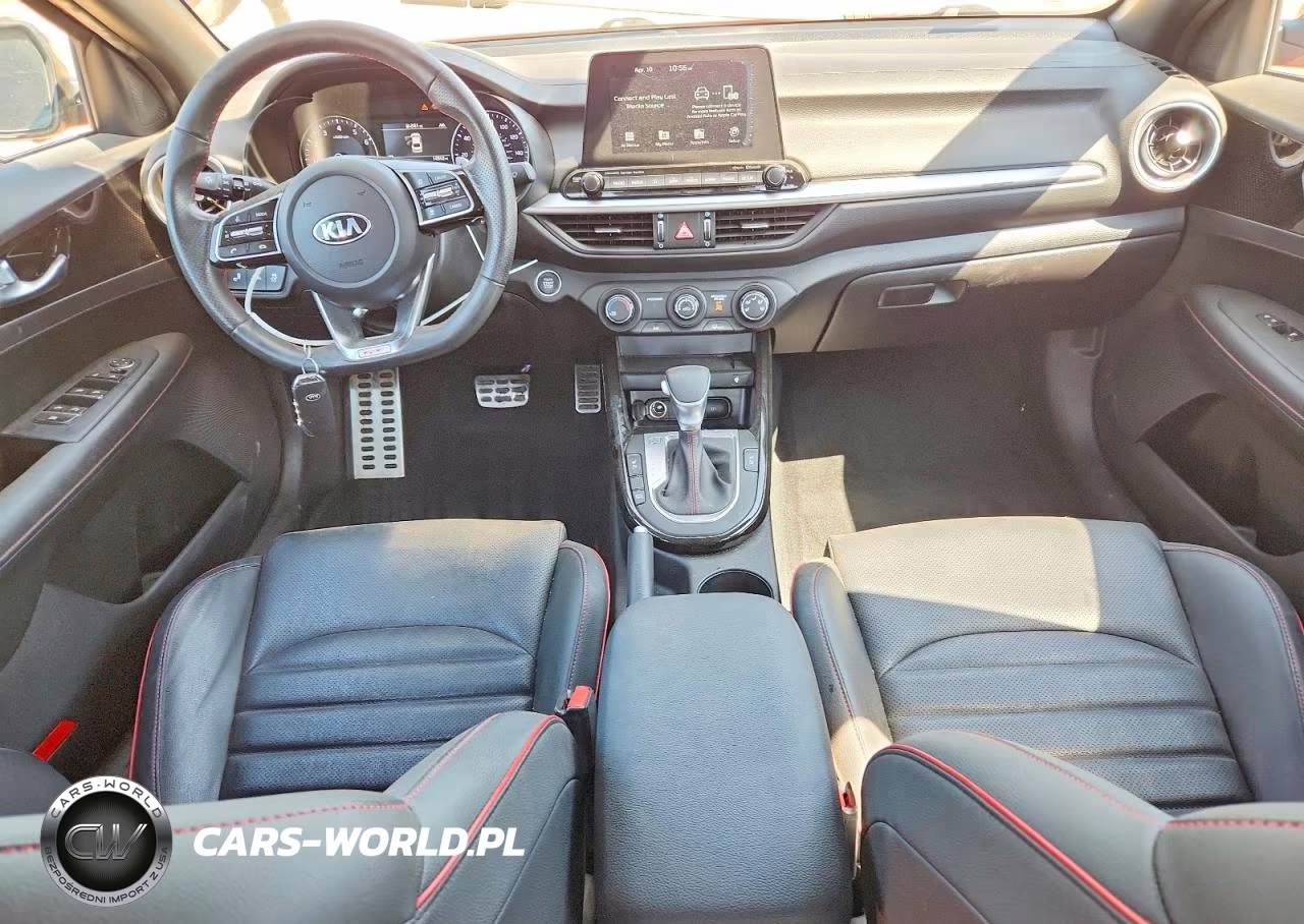 2021 Kia Forte Gt VIN:3KPF44AC7ME324090 - 8