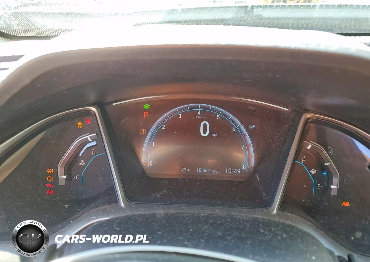 2016 Honda Civic Ex VIN:19XFC1F31GE007596 - 9
