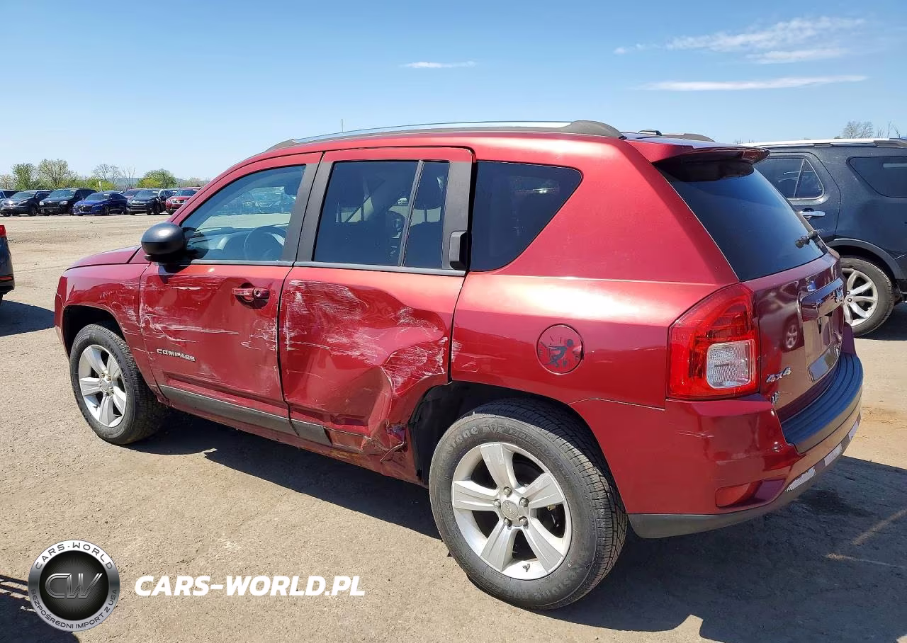 2012 Jeep Compass Latitude VIN:1C4NJDEB7CD630597 - 2