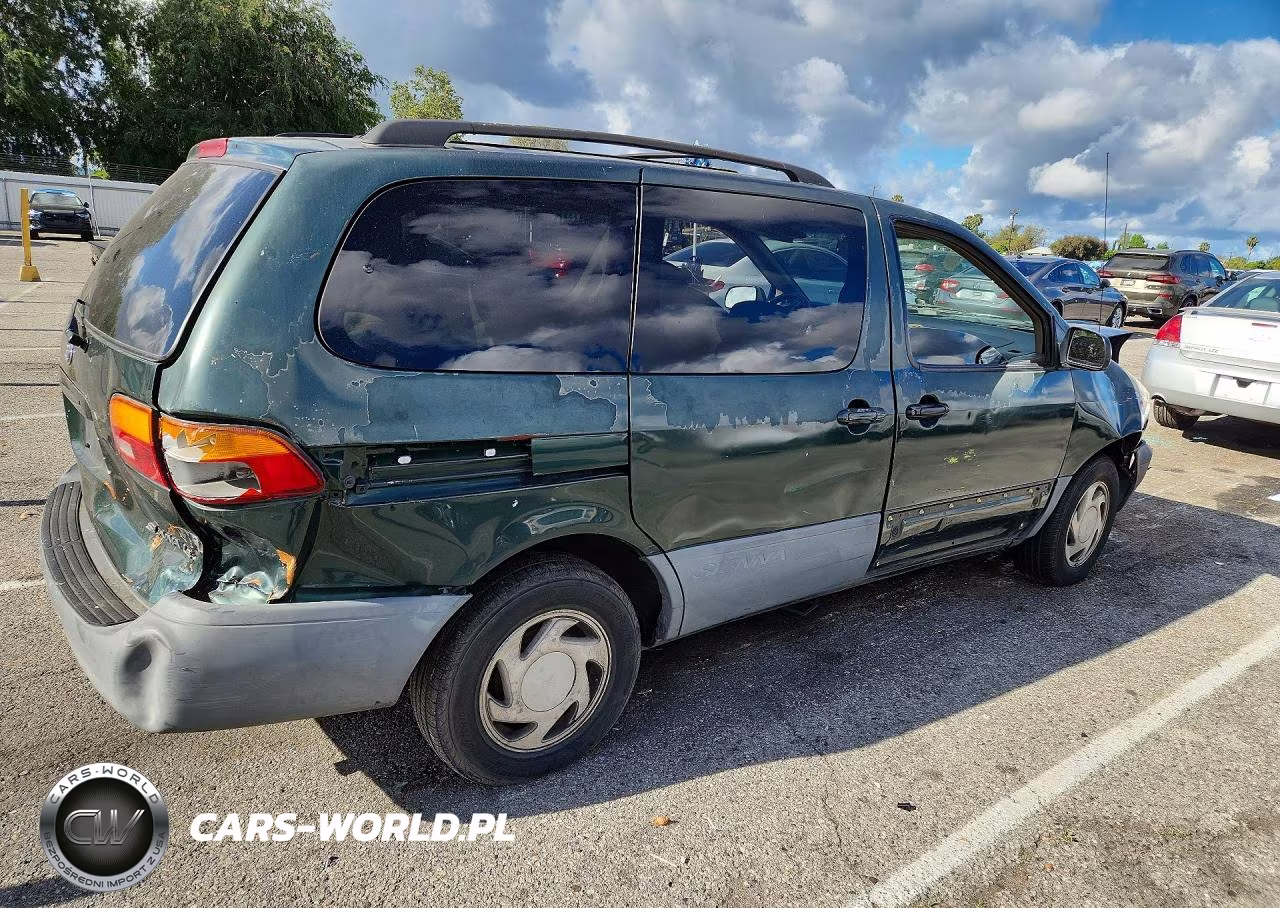 2000 Toyota Sienna Le VIN:4T3ZF13C6YU263103 - 3