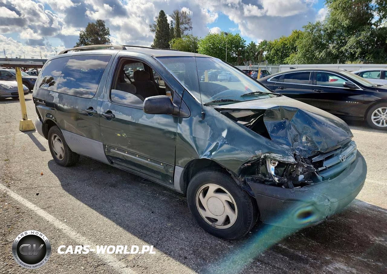 2000 Toyota Sienna Le VIN:4T3ZF13C6YU263103 - 4