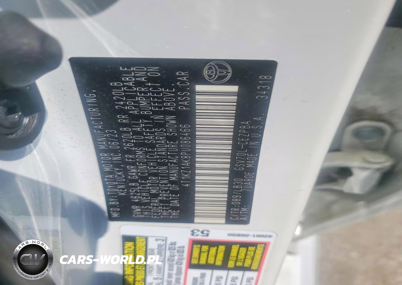 2023 Toyota Camry Xse V6 VIN:4T1KZ1AK8PU086466 - 13