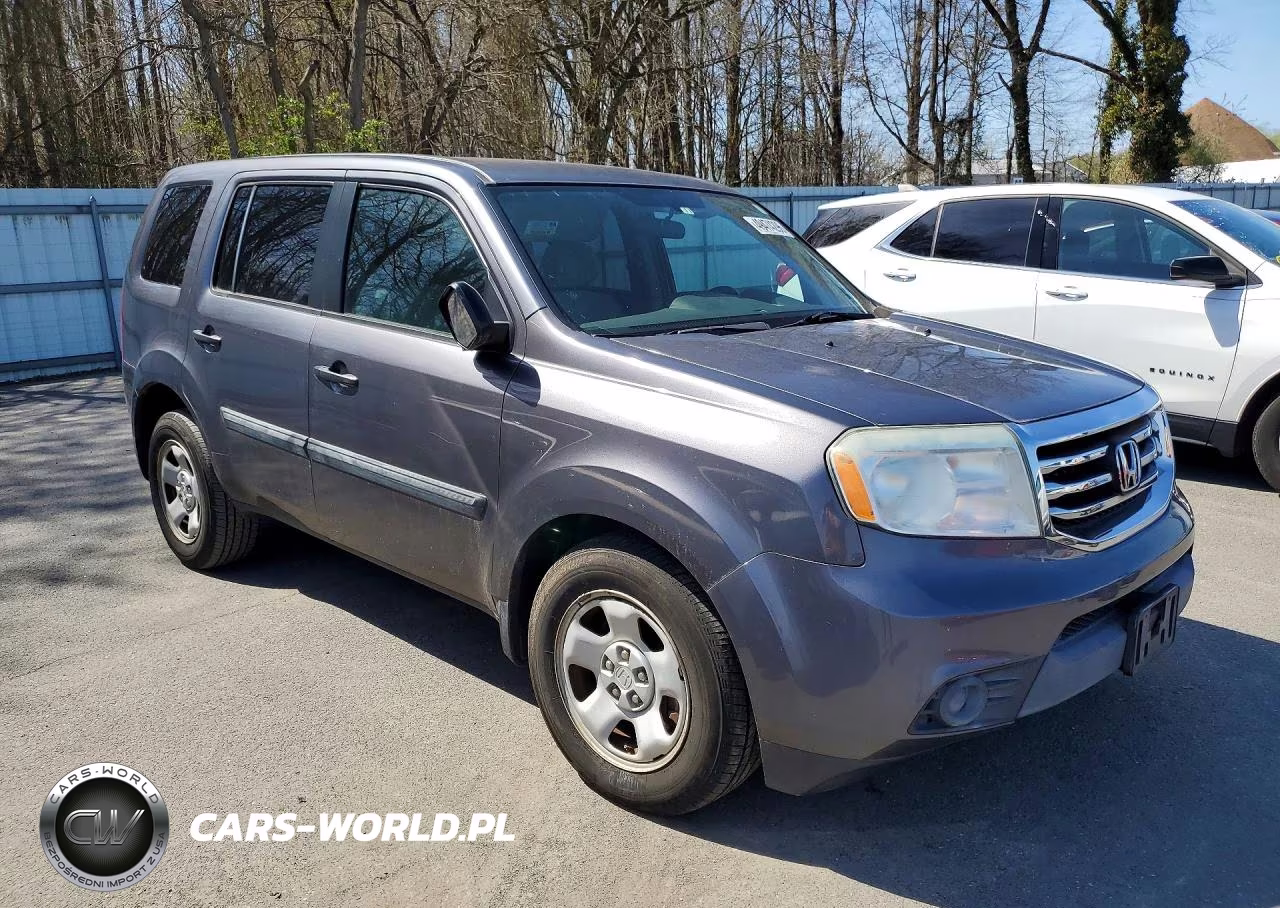 2015 Honda Pilot Lx VIN:5FNYF4H28FB025463 - 4