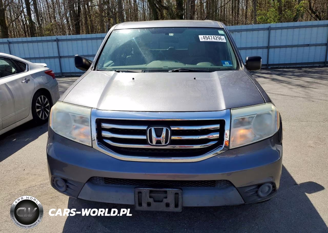 2015 Honda Pilot Lx VIN:5FNYF4H28FB025463 - 5