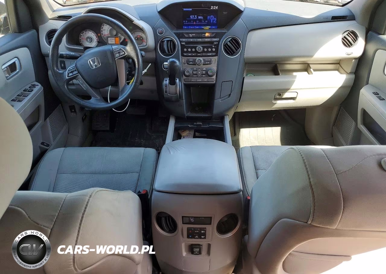 2015 Honda Pilot Lx VIN:5FNYF4H28FB025463 - 8
