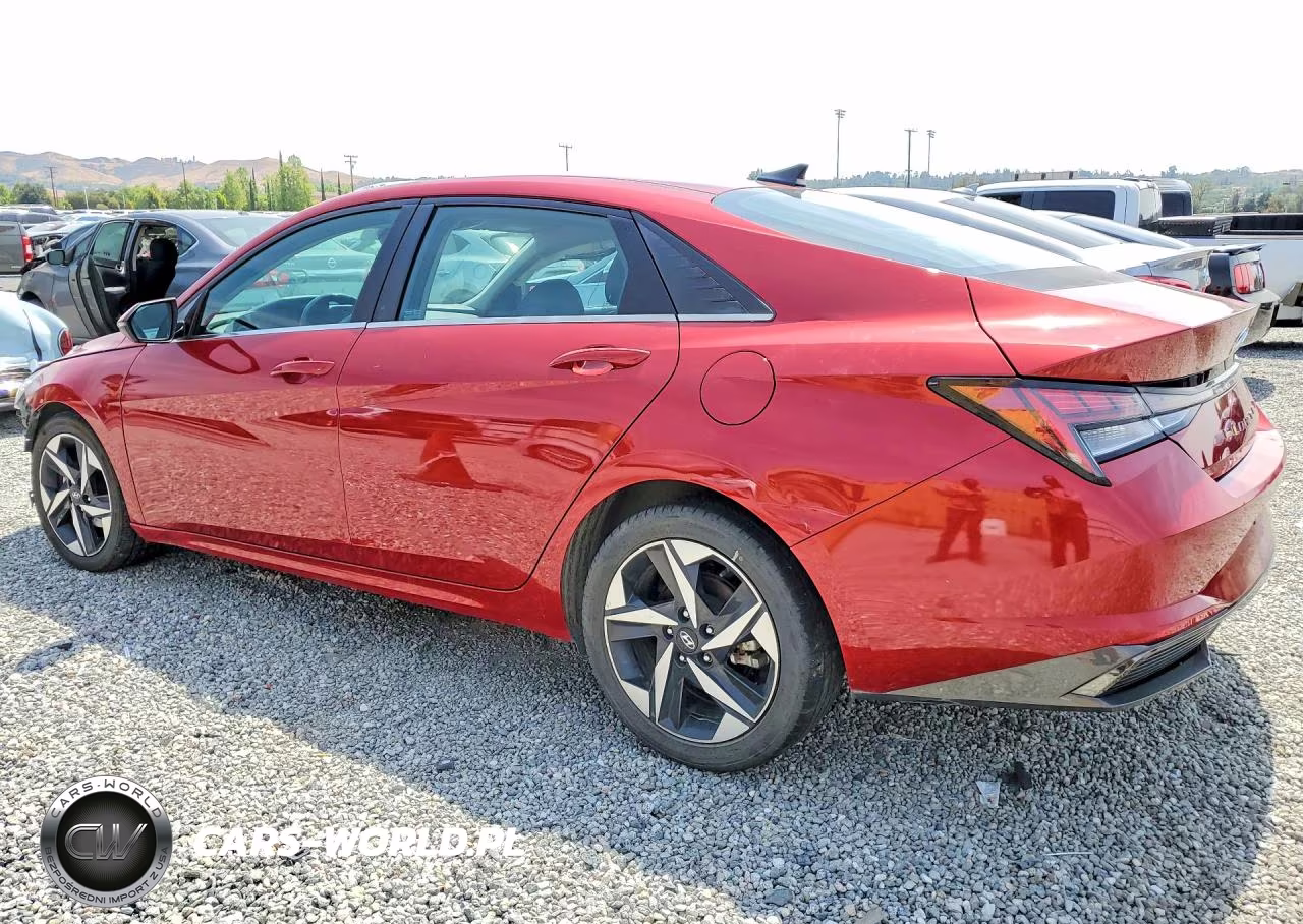 2021 Hyundai Elantra Limited VIN:KMHLN4AJ4MU008707 - 2