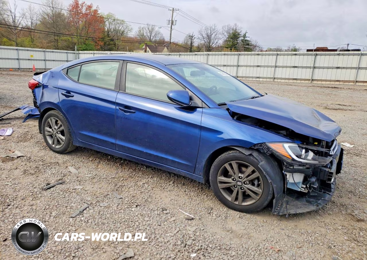 2017 Hyundai Elantra Se VIN:5NPD84LF3HH011896 - 4