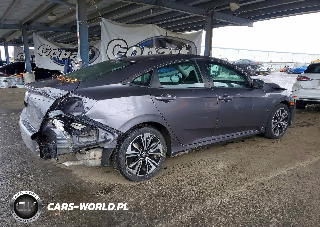 2016 Honda Civic Exl VIN:19XFC1F75GE204127 - 3