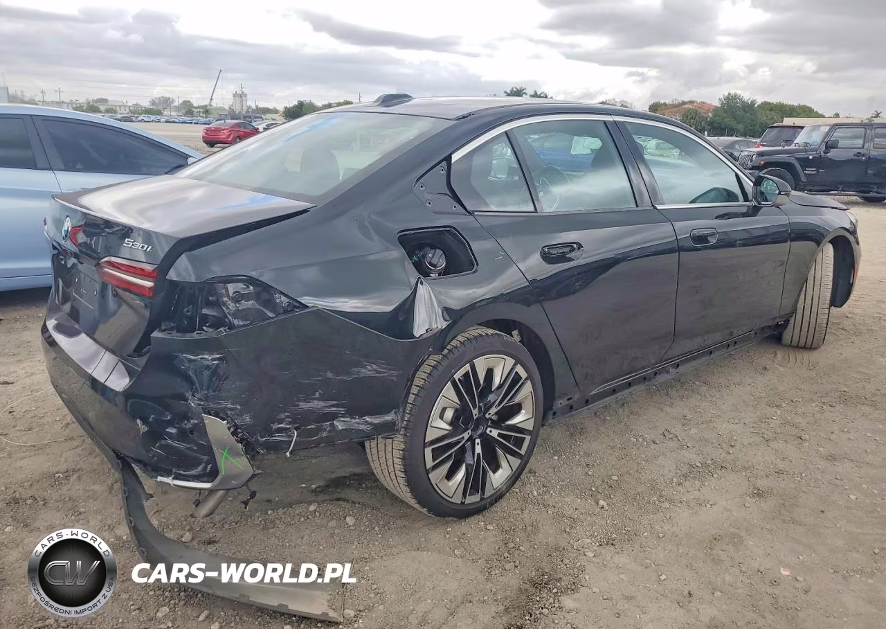 2024 BMW 530 I VIN:WBA43FJ07RCR11493 - 3
