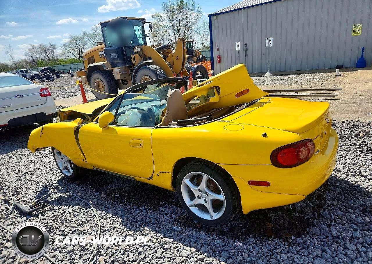 2002 Mazda Mx-5 Miata Base VIN:JM1NB353320223320 - 2