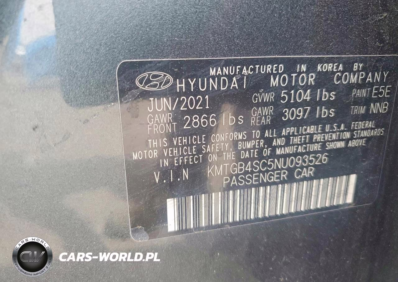 2022 Genesis G80 2.5T VIN:KMTGB4SC5NU093526 - 12