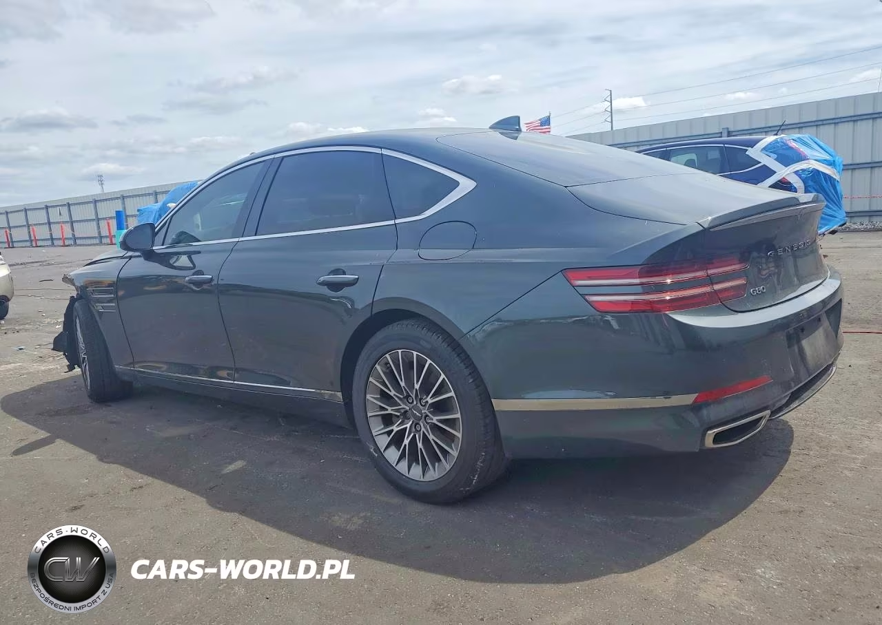 2022 Genesis G80 2.5T VIN:KMTGB4SC5NU093526 - 2
