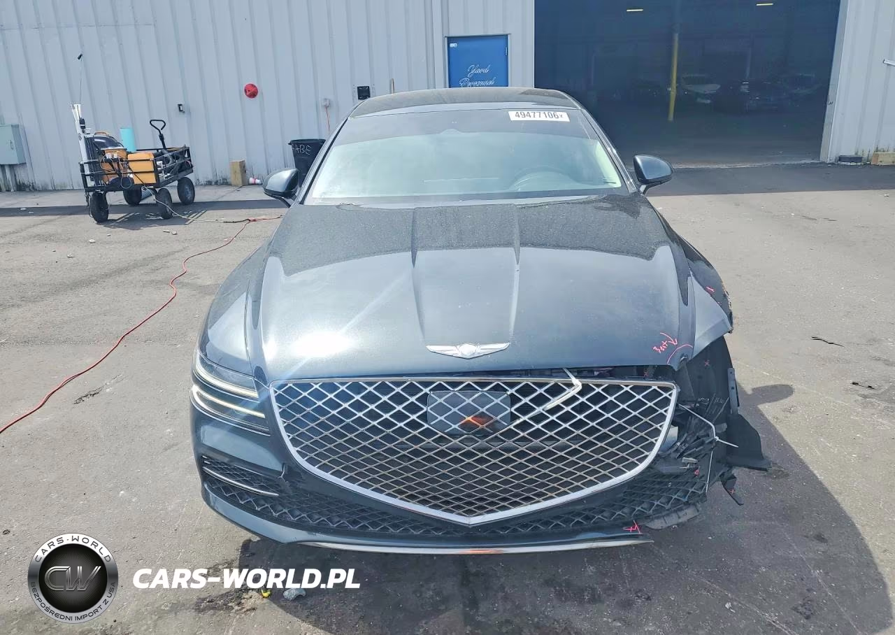 2022 Genesis G80 2.5T VIN:KMTGB4SC5NU093526 - 5