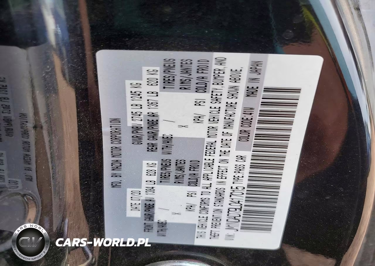 2020 Mazda Mx-5 Miata Grand Touring VIN:JM1NDAD79L0417015 - 13