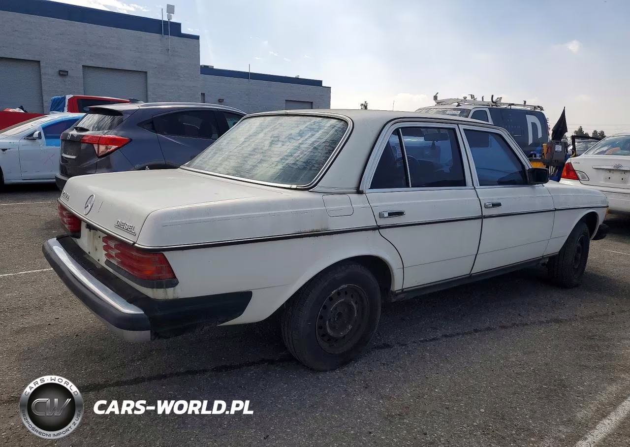 1982 Merz 240-Class VIN:WDBAB23A4CB289616 - 3