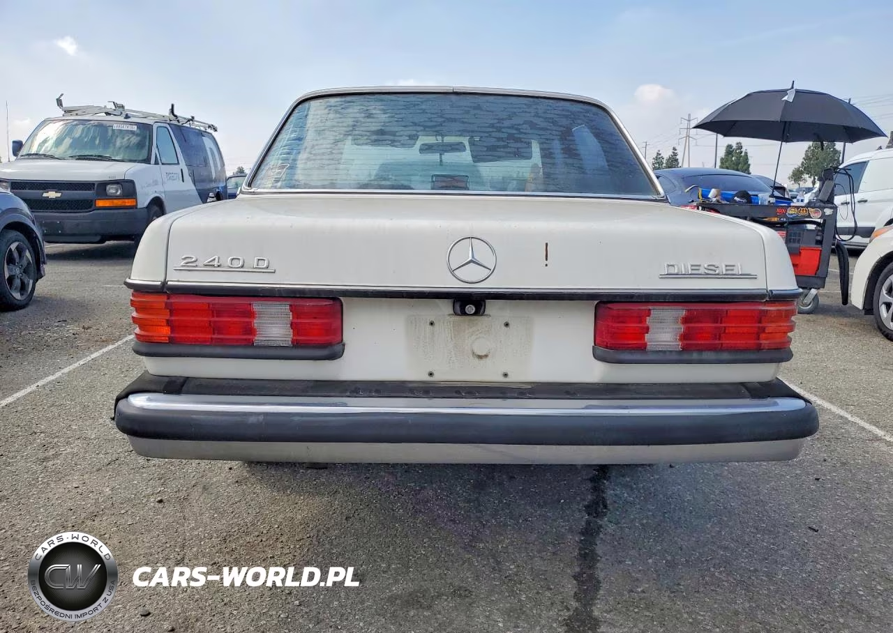 1982 Merz 240-Class VIN:WDBAB23A4CB289616 - 6