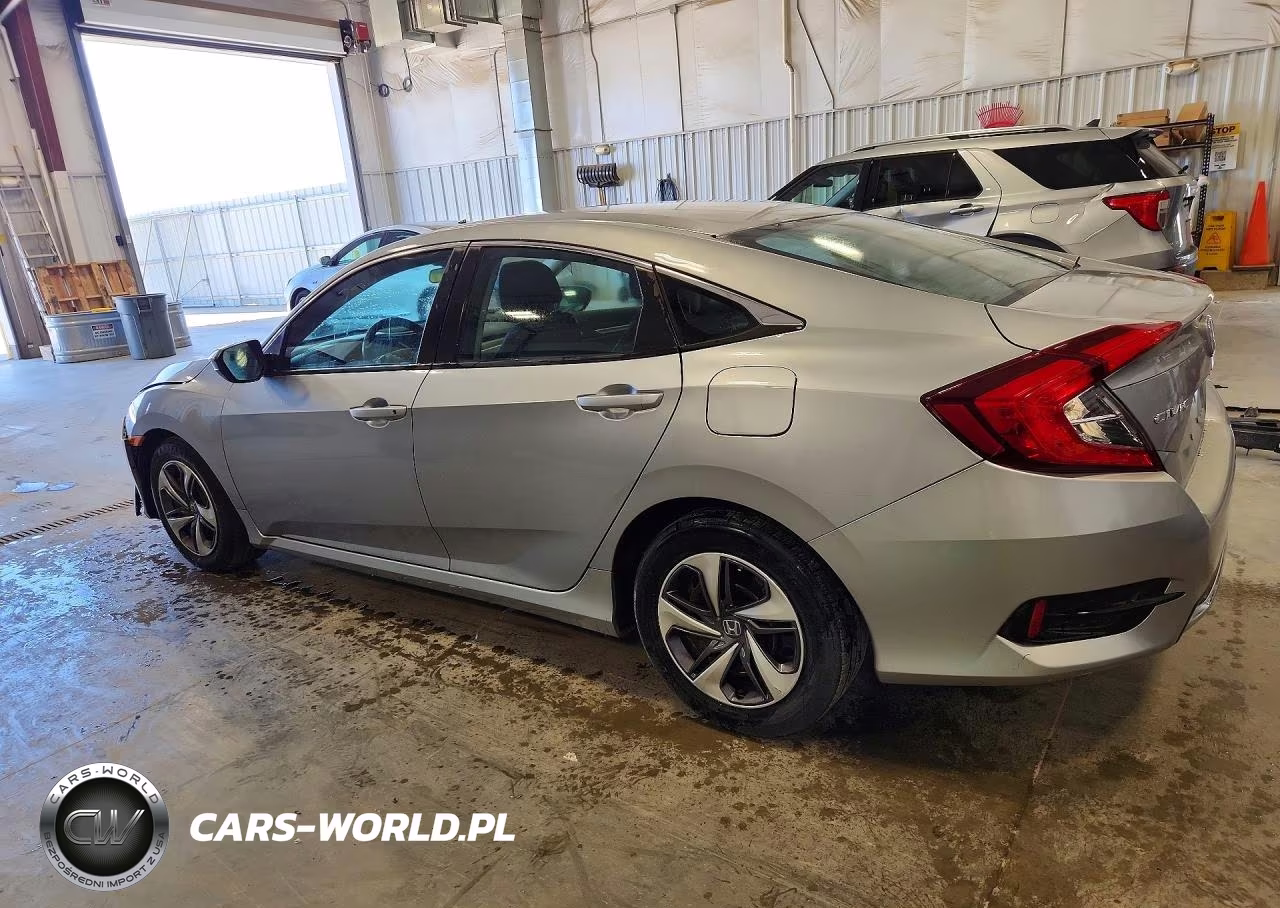 2020 Honda Civic Lx VIN:19XFC2F68LE003975 - 2