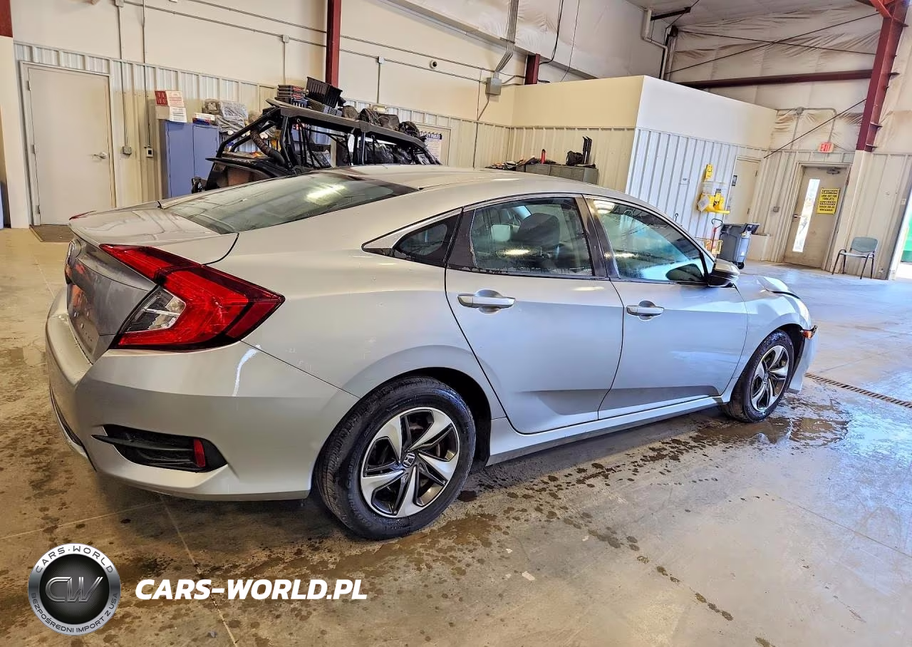 2020 Honda Civic Lx VIN:19XFC2F68LE003975 - 3