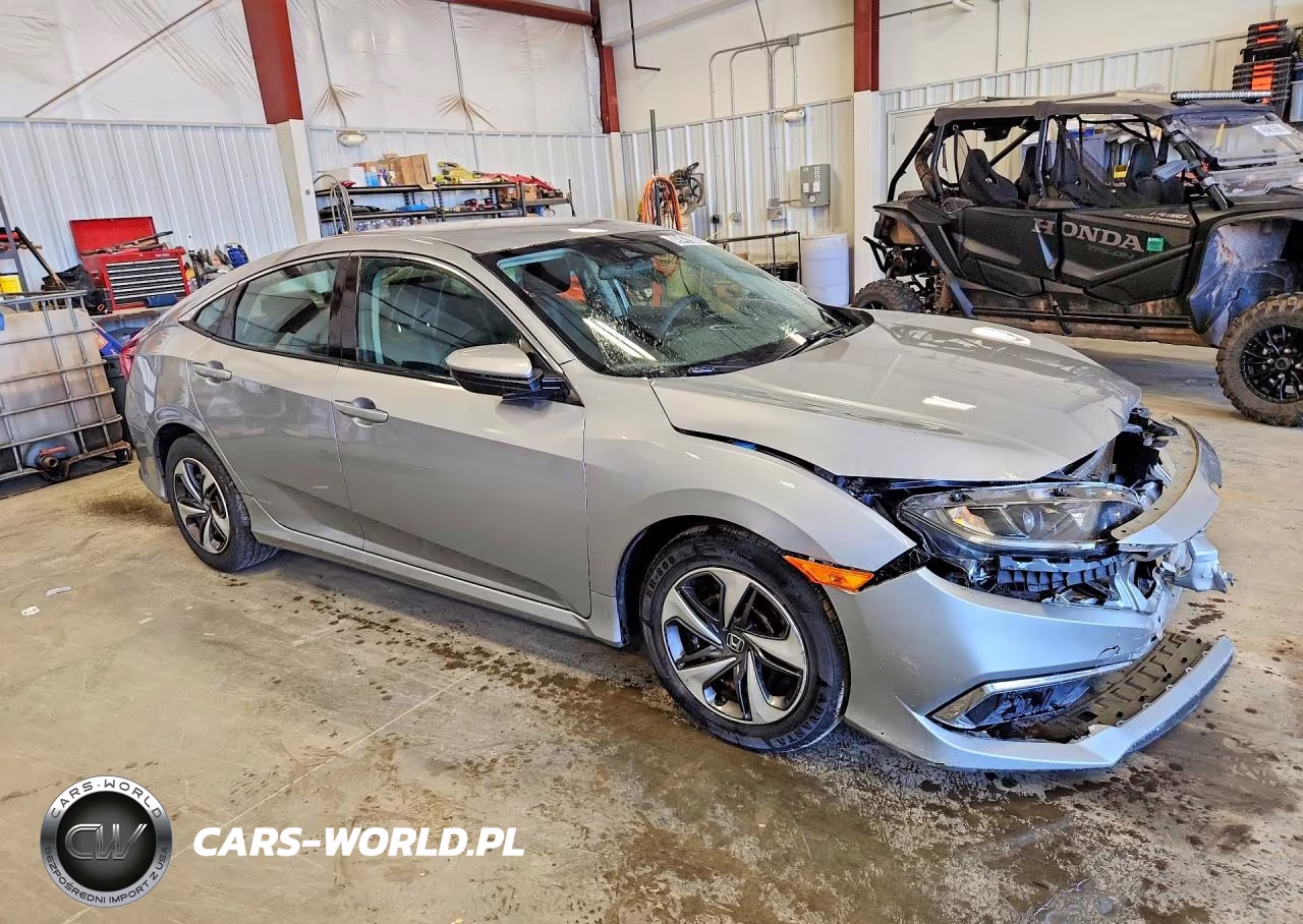 2020 Honda Civic Lx VIN:19XFC2F68LE003975 - 4