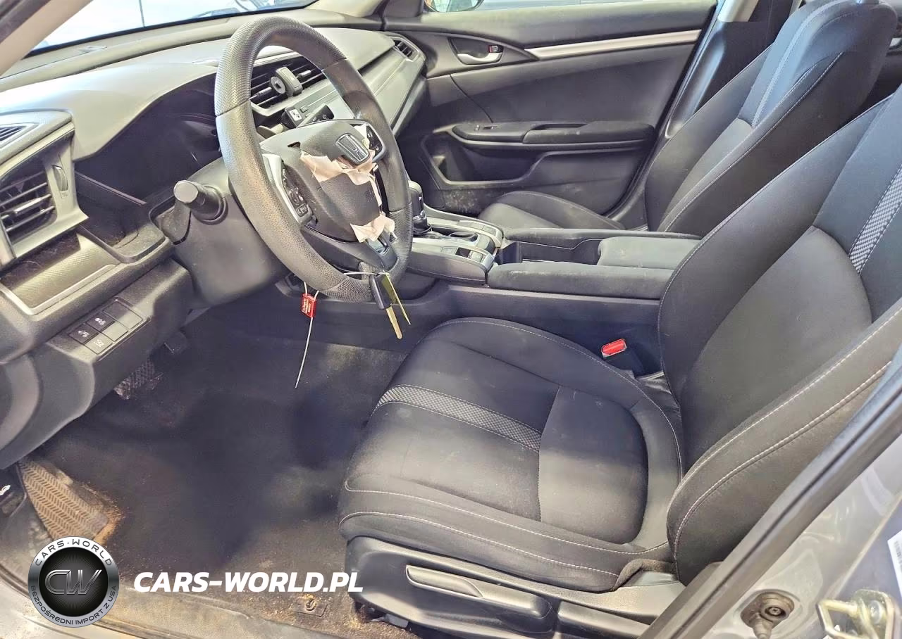 2020 Honda Civic Lx VIN:19XFC2F68LE003975 - 7