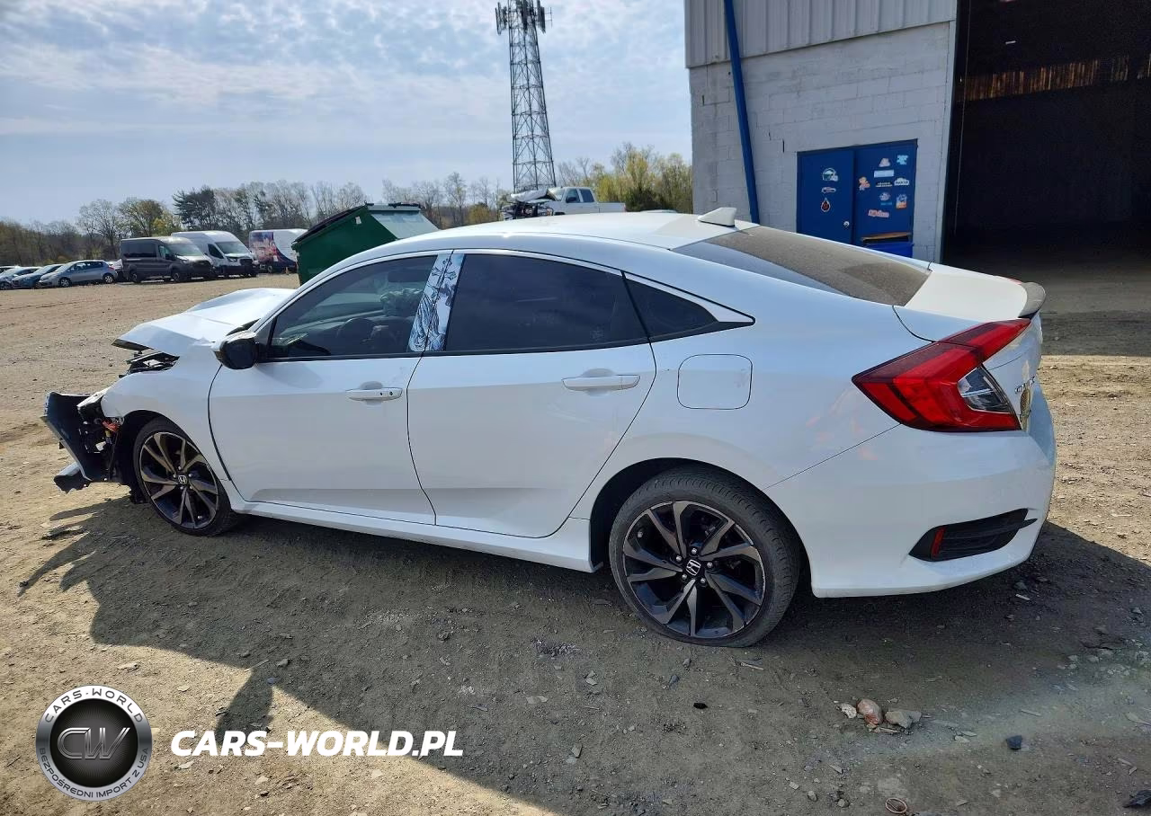 2021 Honda Civic Sport VIN:19XFC2F84ME003586 - 2