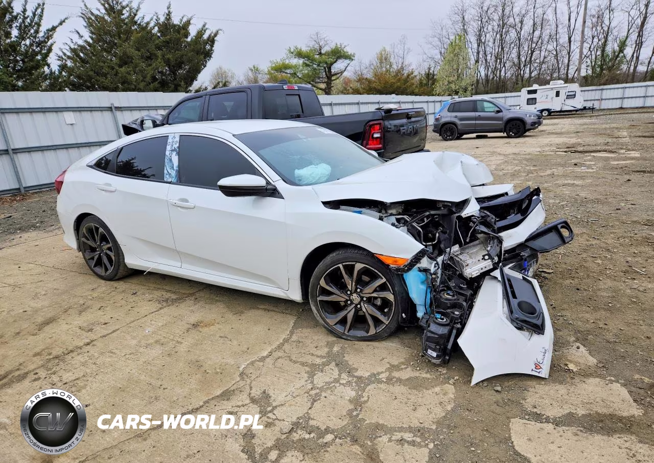 2021 Honda Civic Sport VIN:19XFC2F84ME003586 - 4