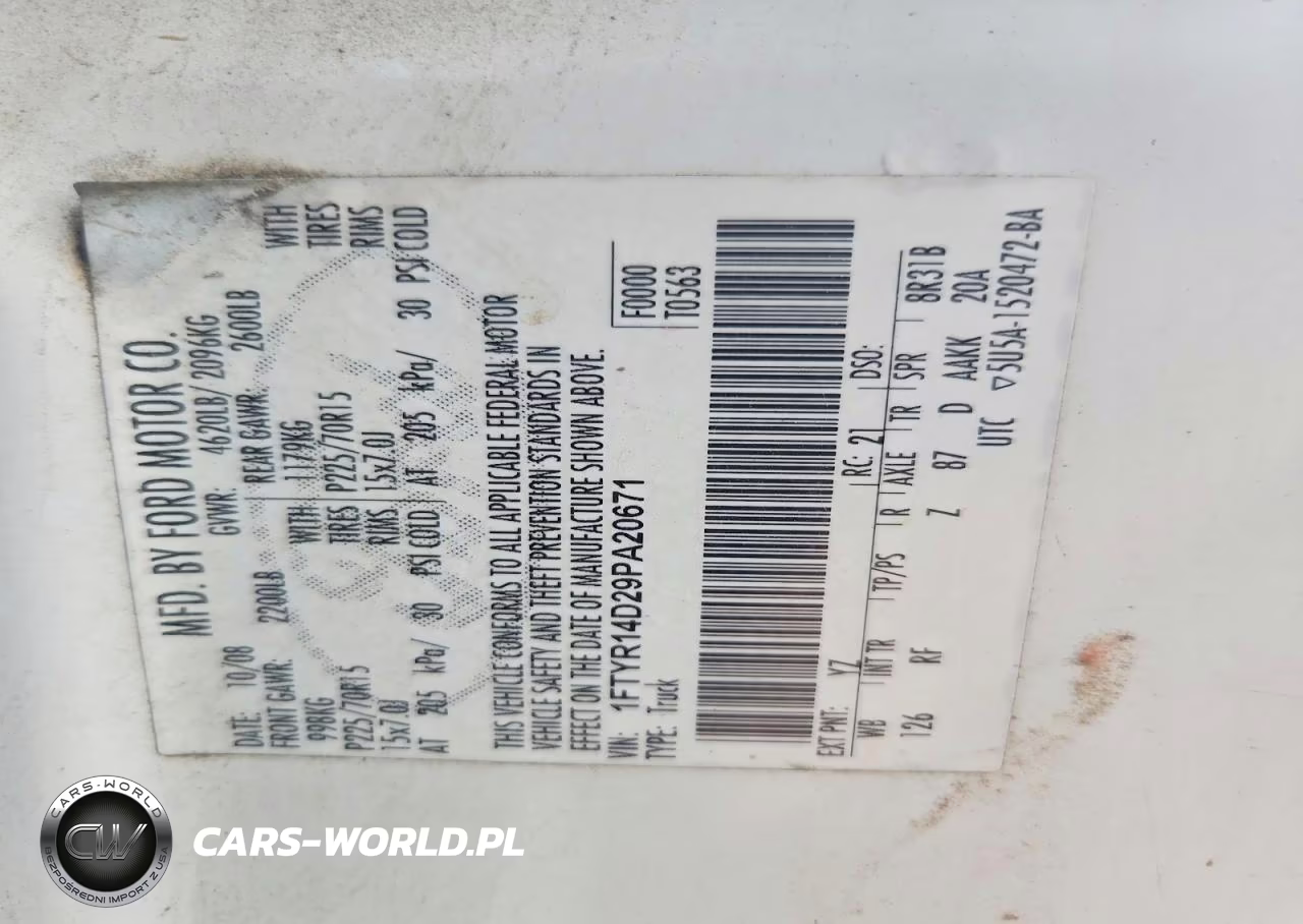 2009 Ford Ranger Super Cab VIN:1FTYR14D29PA20671 - 13