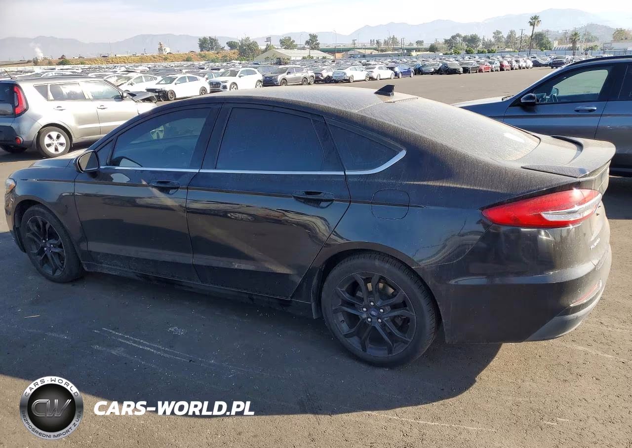 2019 Ford Fusion Se VIN:3FA6P0HD0KR177394 - 2