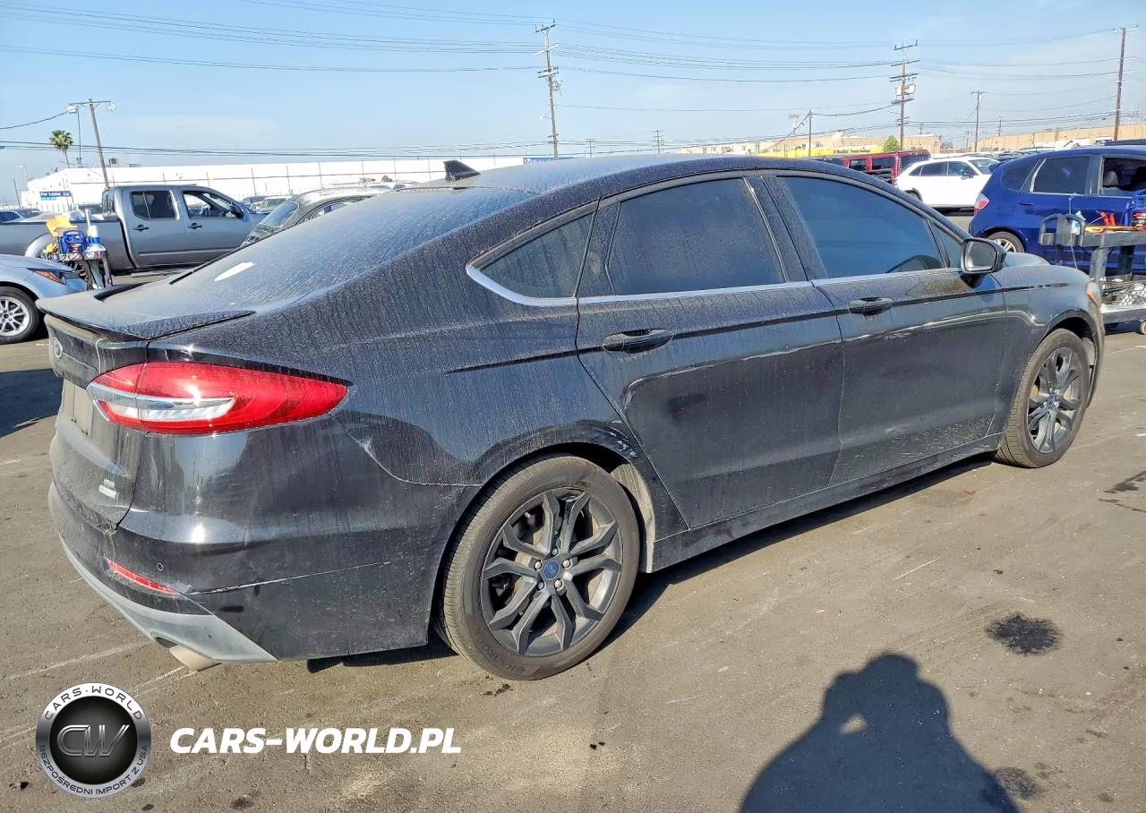 2019 Ford Fusion Se VIN:3FA6P0HD0KR177394 - 3