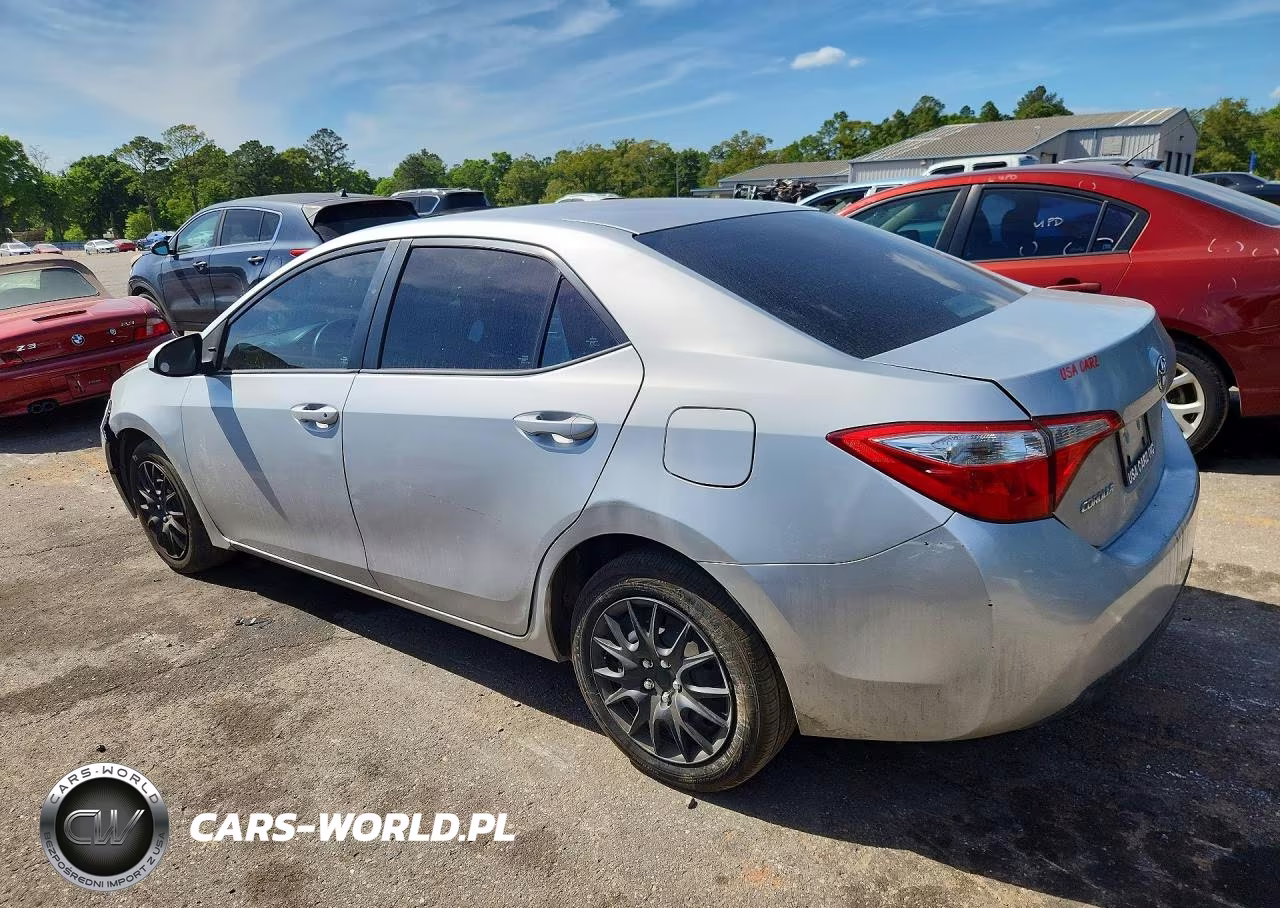 2016 Toyota Corolla Le VIN:5YFBURHE8GP550354 - 2