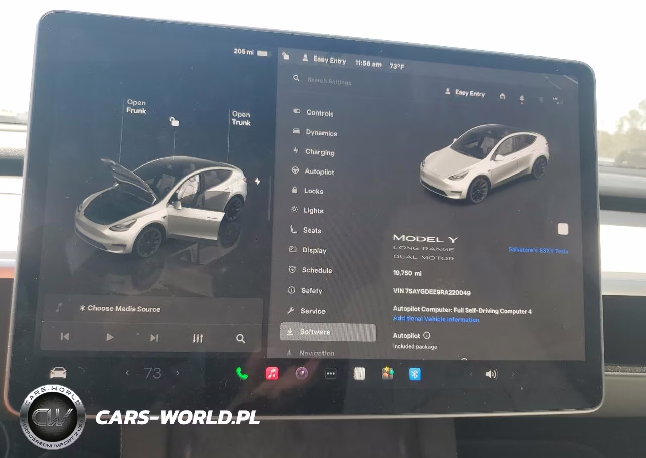 2024 Tesla Model Y VIN:7SAYGDEE9RA220049 - 9