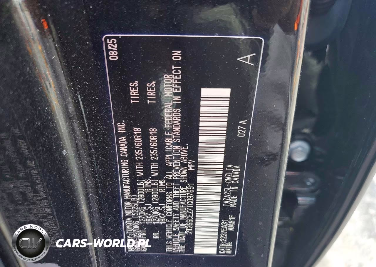 2026 Lexus Nx 350 Premium VIN:2T2GGCEZ7TC097691 - 12