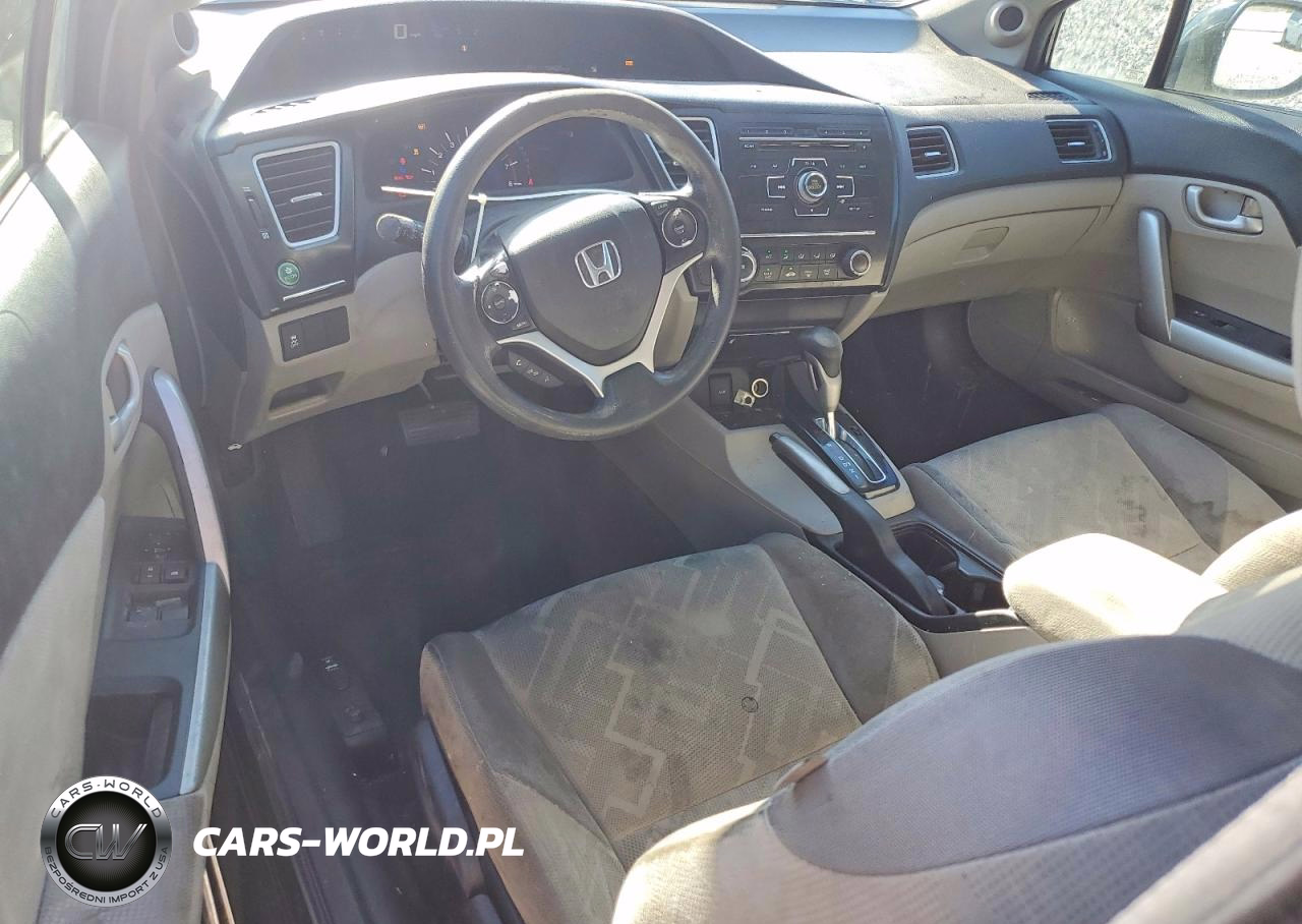 2013 Honda Civic Lx VIN:2HGFG3B56DH501039 - 8