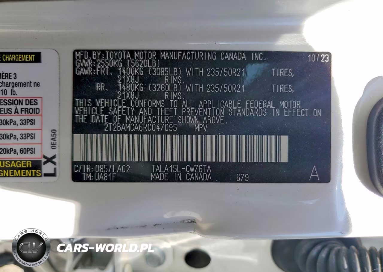 2024 Lexus Rx 350 Luxury VIN:2T2BAMCA6RC047095 - 13