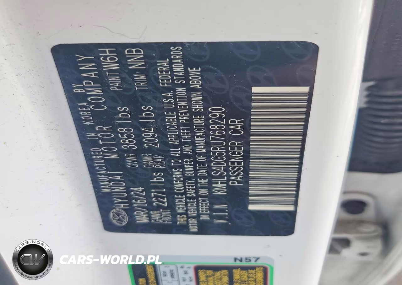 2024 Hyundai Elantra Sel VIN:KMHLS4DG5RU768290 - 12