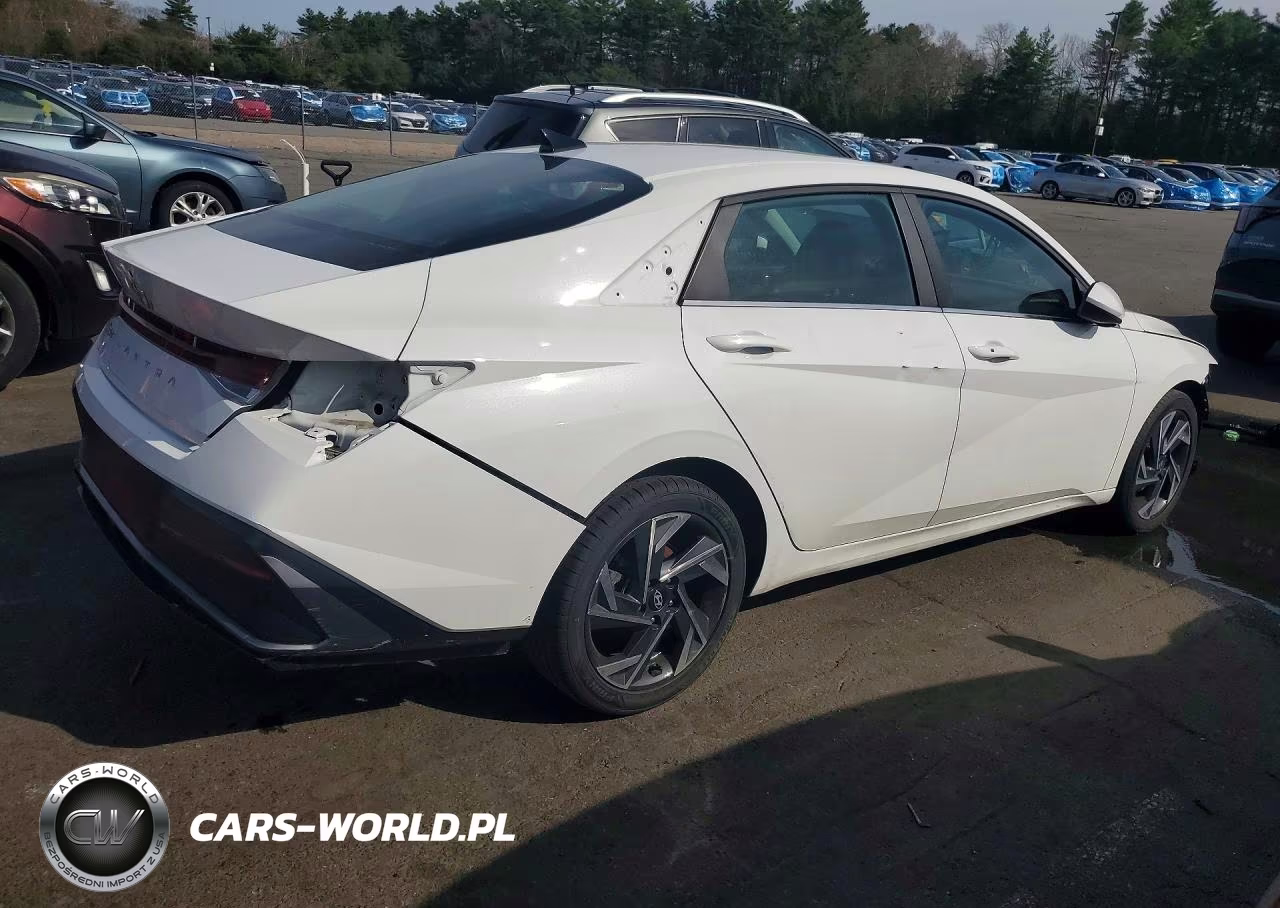 2024 Hyundai Elantra Sel VIN:KMHLS4DG5RU768290 - 3