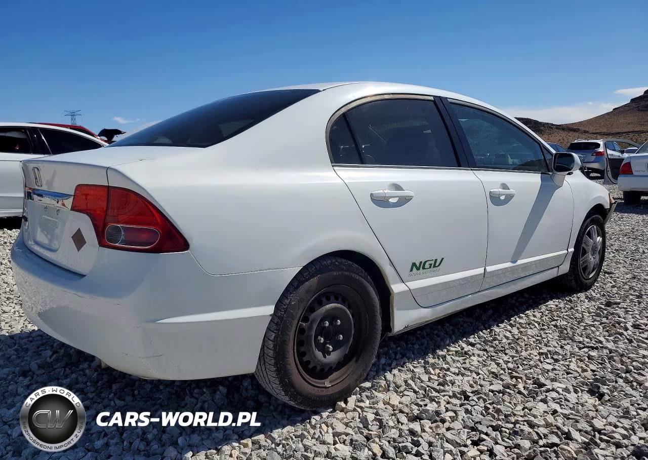 2008 Honda Civic Gx VIN:1HGFA46568L000680 - 3
