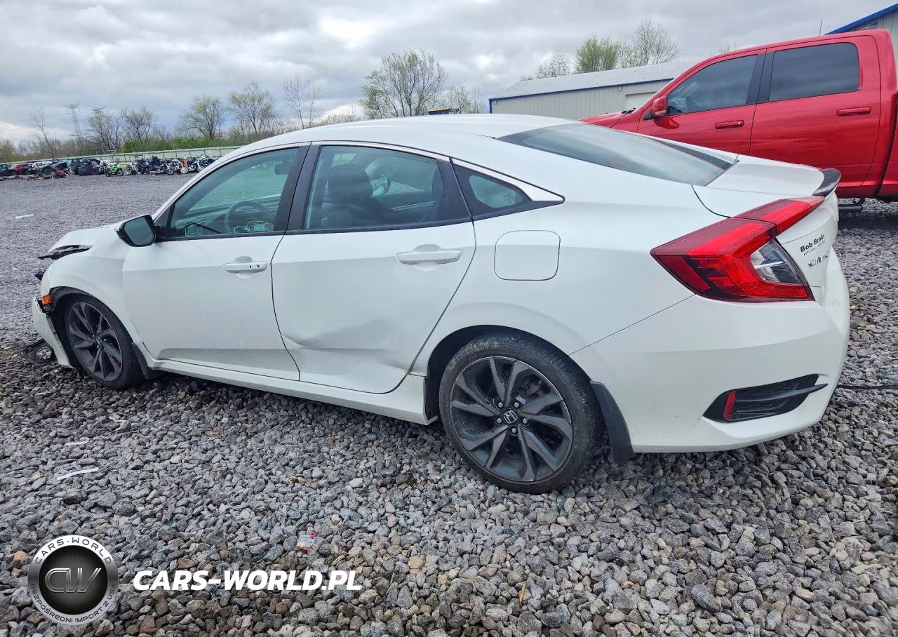 2020 Honda Civic Sport VIN:2HGFC2F83LH510726 - 2