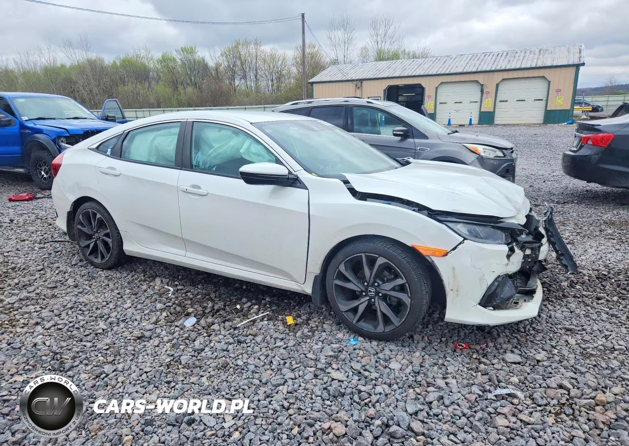 2020 Honda Civic Sport VIN:2HGFC2F83LH510726 - 4