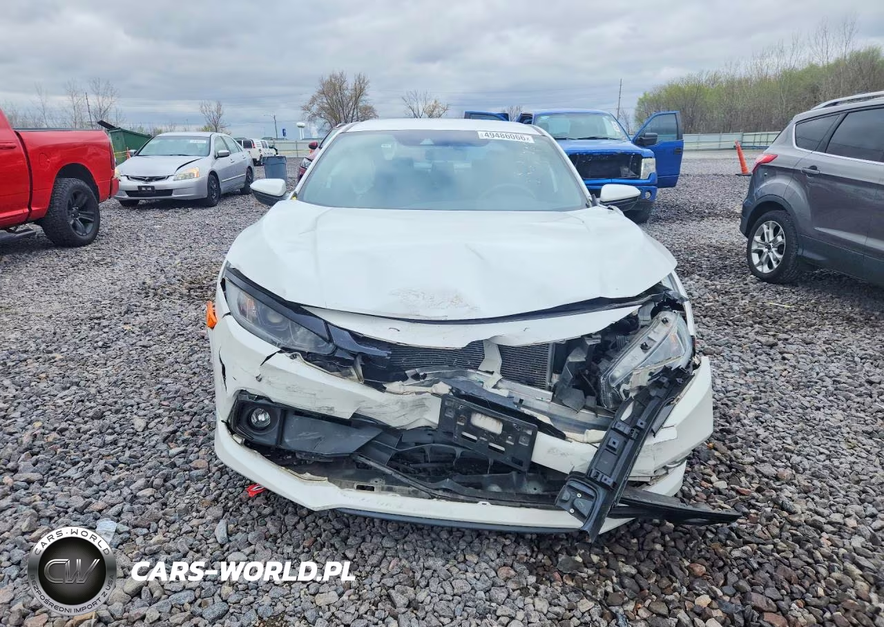 2020 Honda Civic Sport VIN:2HGFC2F83LH510726 - 5