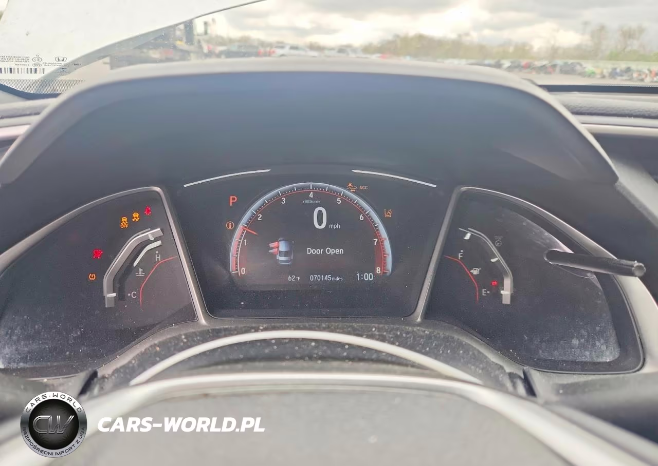 2020 Honda Civic Sport VIN:2HGFC2F83LH510726 - 9